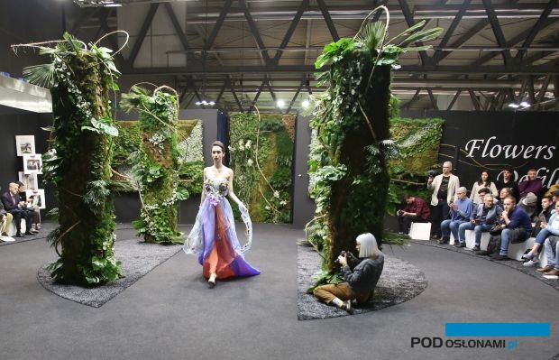 Ważna część targów Myplant & Garden, które odbywają się w Mediolanie, poświęcona jest pokazom florystycznym i florystyczno-modowym