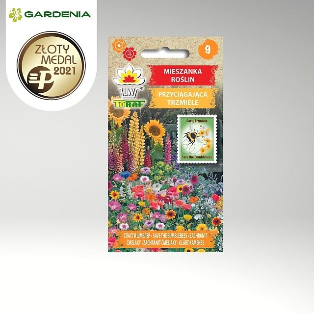 Mieszanka nasion roślin ozdobnych przyciągająca trzmiele, fot. MTP