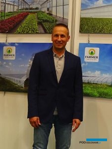 Łukasz Kłósek, właściciel przedsiębiorstwa „FARMER” CO. (fot. A. Cecot)