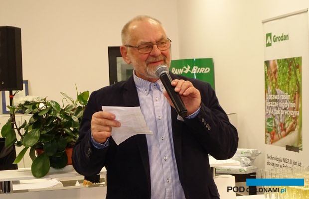 Ryszard Łukowicz podczas uroczystej części Dnia Otwartego firmy Adviser, w jej nowej siedzibie (fot. A. Cecot)