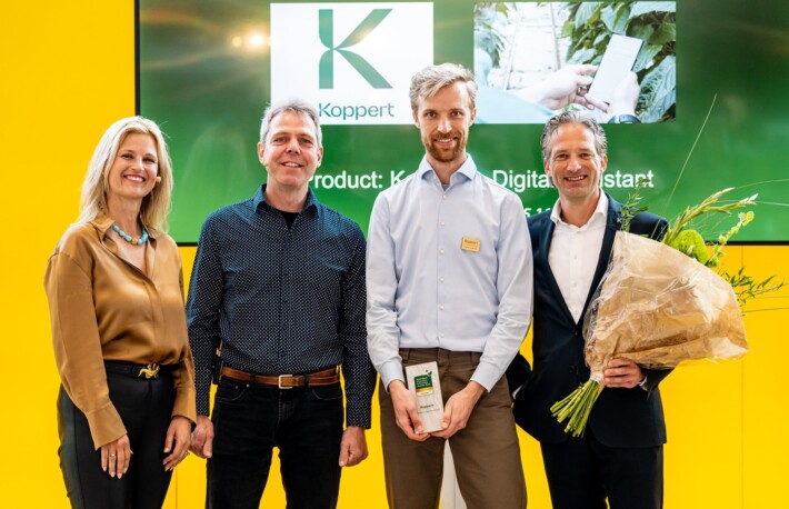 Załoga firmy Koppert, zdobywcy GreenTech Concept Award