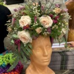 Fascynator florystyczny Sylwii Szcześniak_4. edycja Konkursu im. Kariny Maćkowiak_Gardenia 2024_fot. A-Cecot