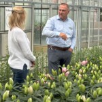 Dutch Lily Days 2025 w firmie Royal Van Zanten (z prawej - Hans Damen)_fot. A-Cecot