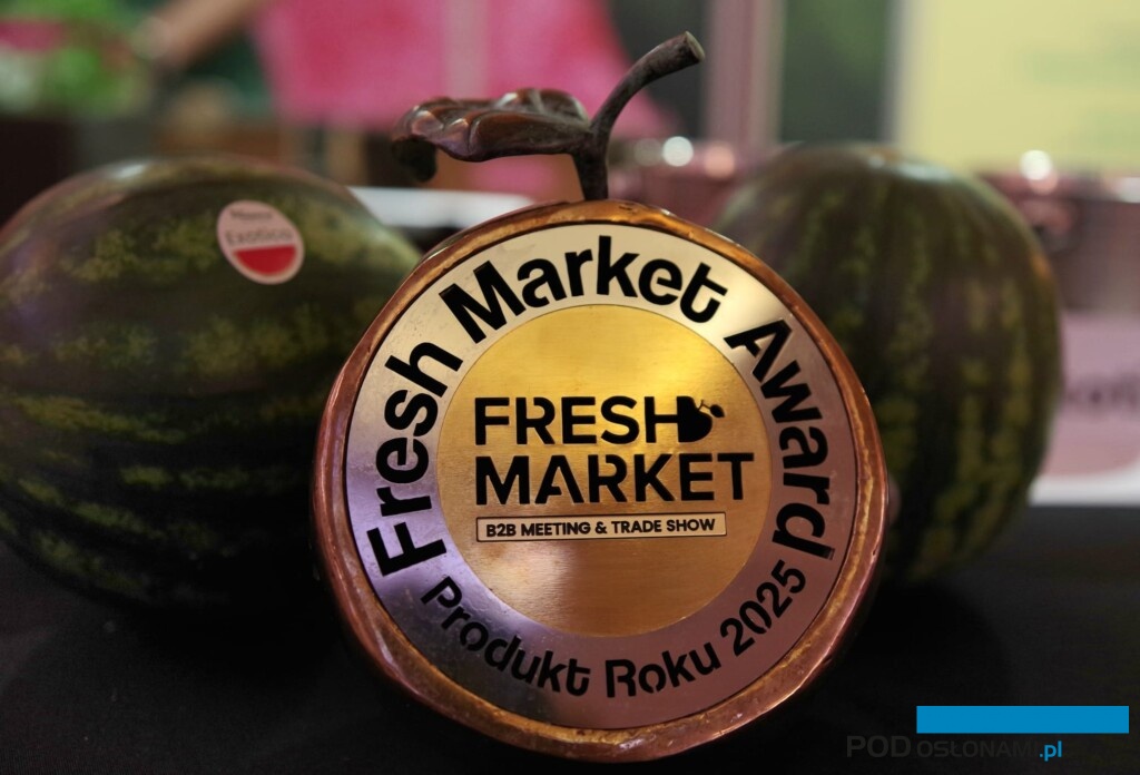 Nagrodę Fresh Market Award 2025 zdobyła odmiana arbuza bezpestkowego Exotica (fot. Hazera)