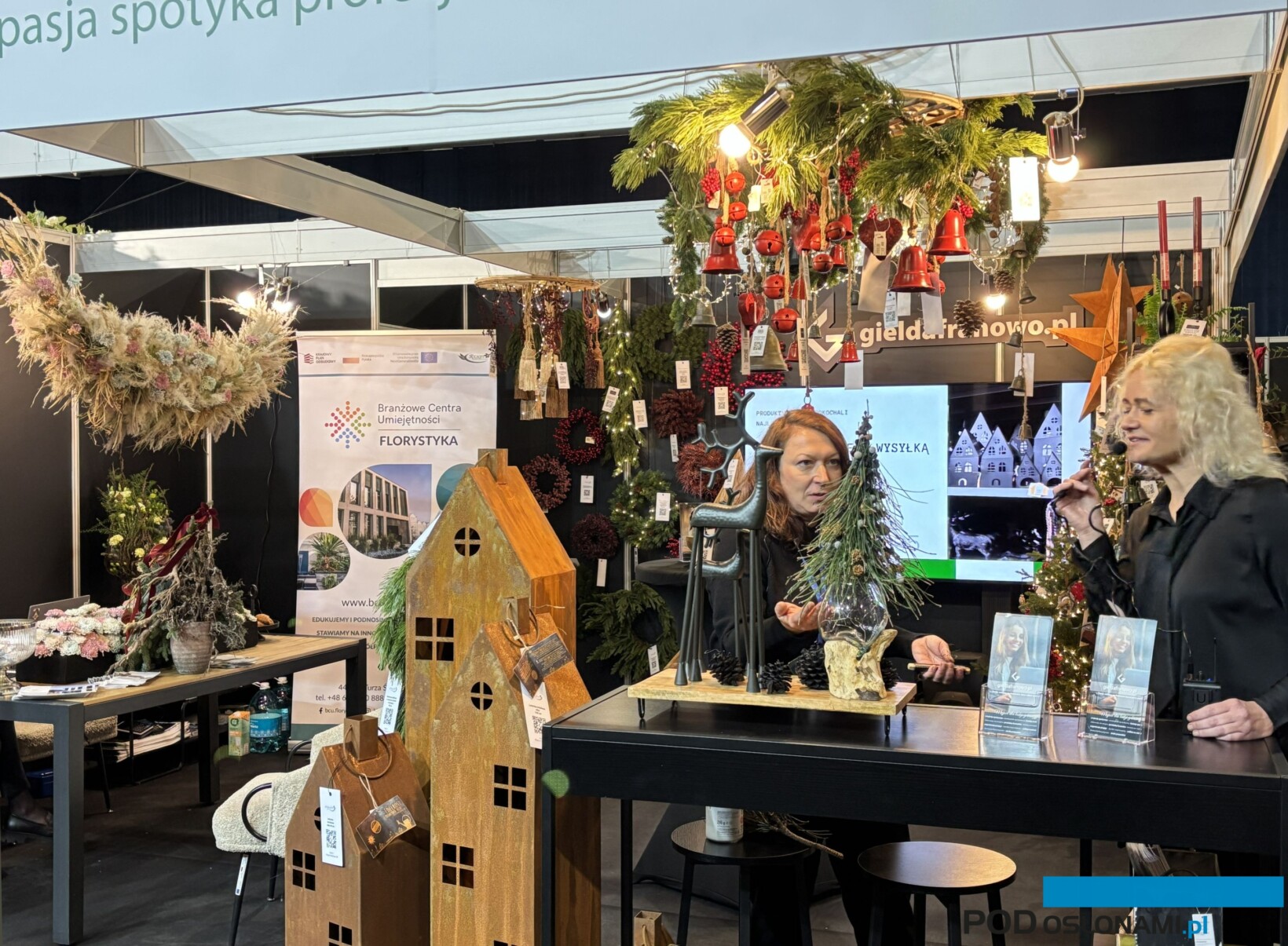 Gardenia 2025_stoisko Stowarzyszenia Florystów Polskich (fot. A. Cecot)