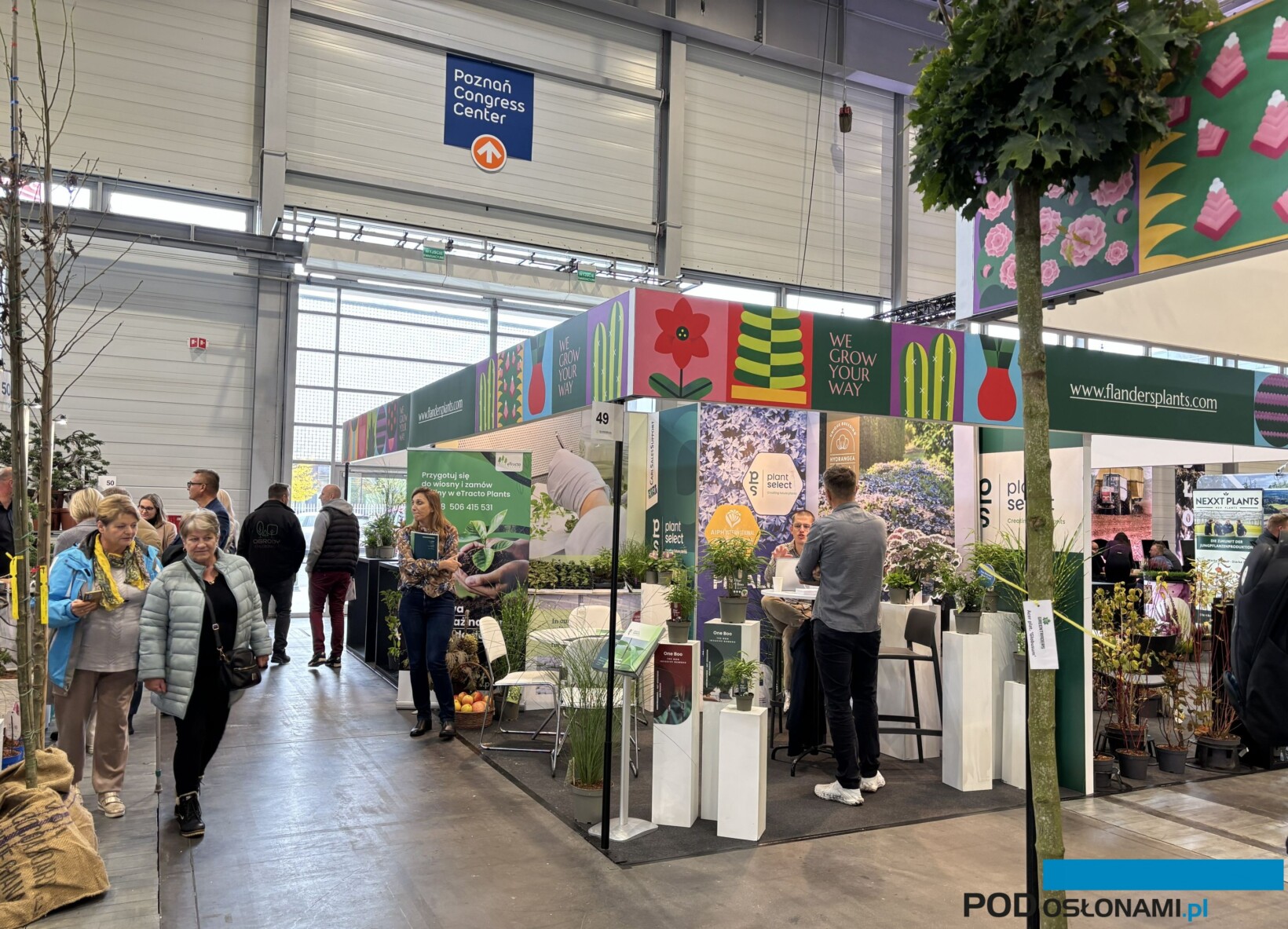 Obecność Belgów na targach Gardenia 2025 wzmocnił udział firm pod wspólną flagą instytucji VLAM, promującej rolnictwo Flandrii_fot. A-Cecot_