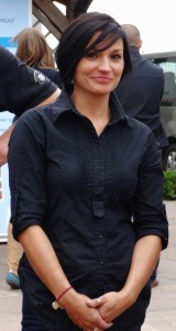 Właścicielka szklarni pani Beata Wojtyła